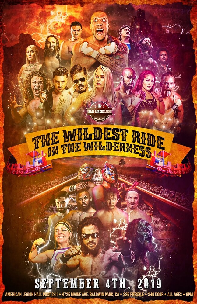 Bar Wrestling 43: The Wildest Ride in the Wilderness (2019) постер