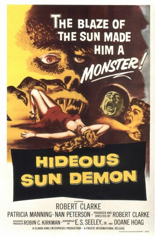 Ужасный солнечный монстр (1958) постер