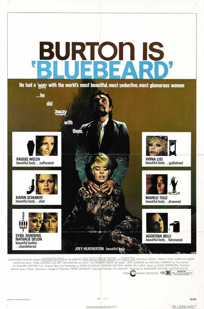 Синяя борода (1972) постер
