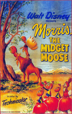 Моррис, карлик-лось (1950) постер