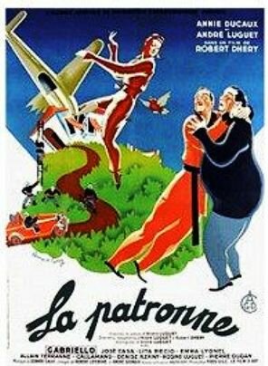 La patronne (1950) постер