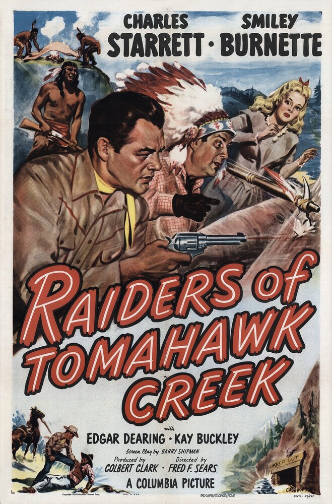 Raiders of Tomahawk Creek (1950) постер