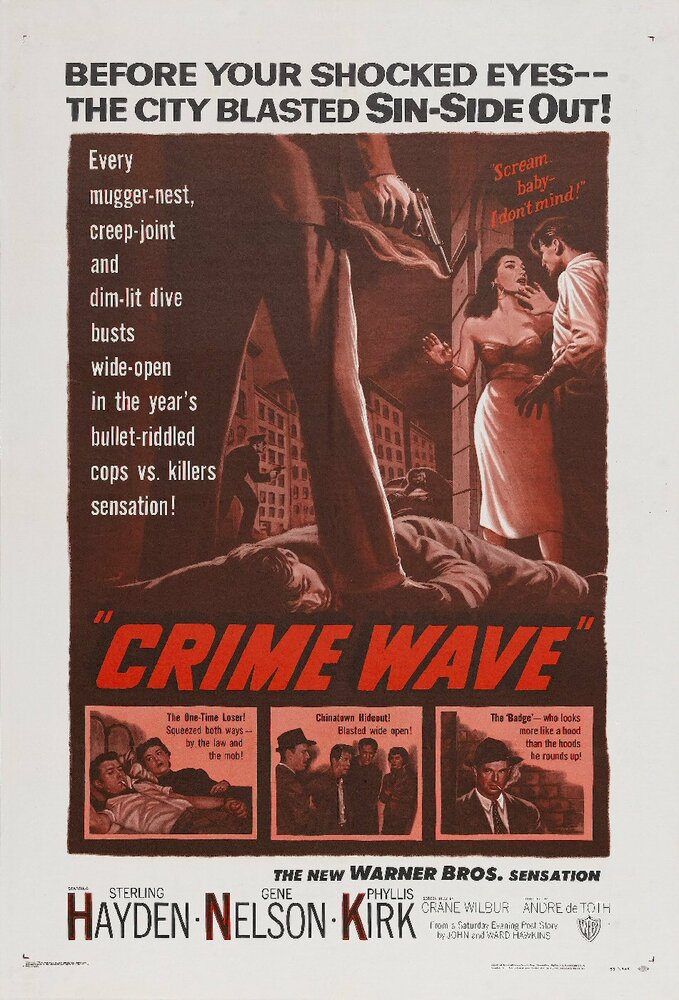 Волна преступности (1953) постер