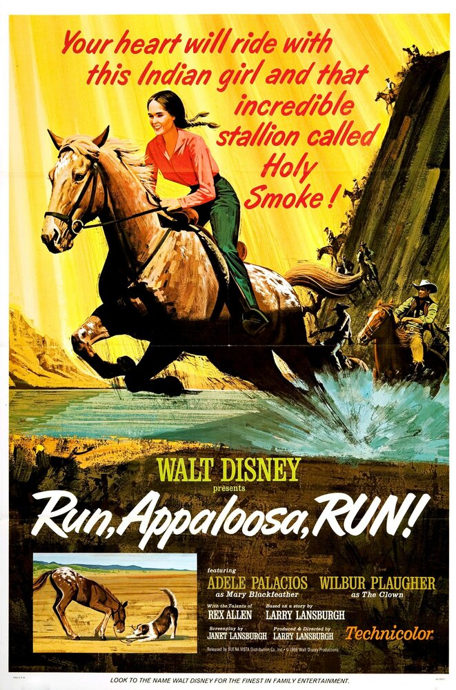 Run, Appaloosa, Run (1966) постер