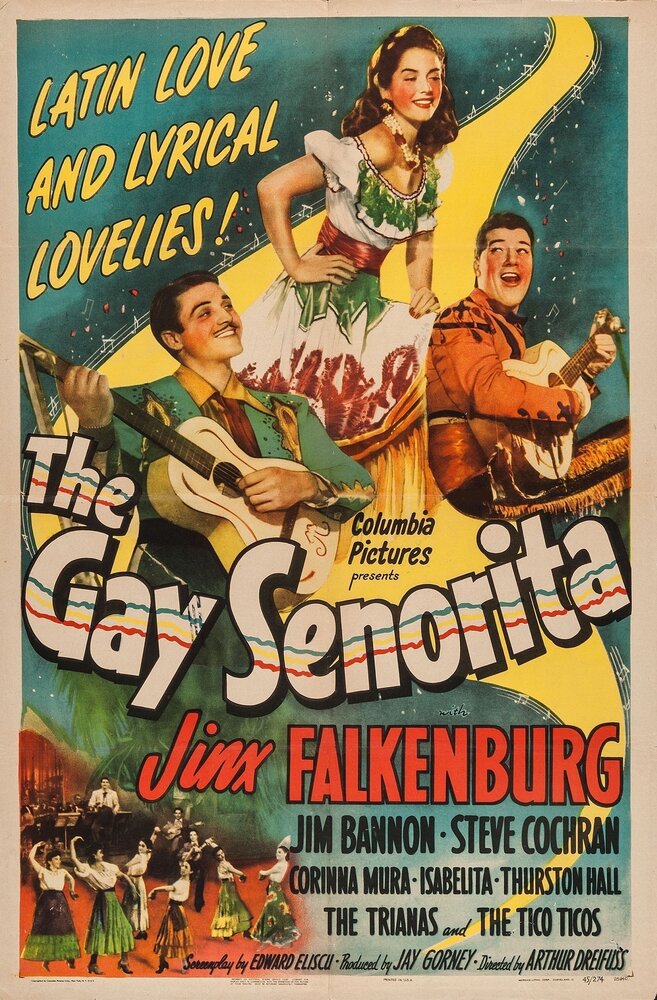 Веселая сеньорита (1945) постер