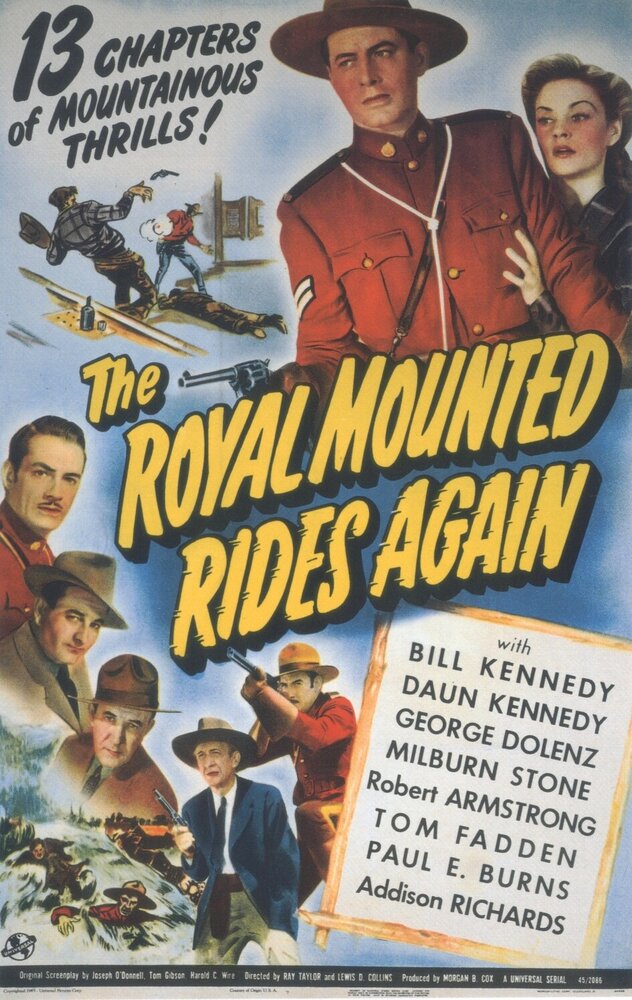 The Royal Mounted Rides Again (1945) постер