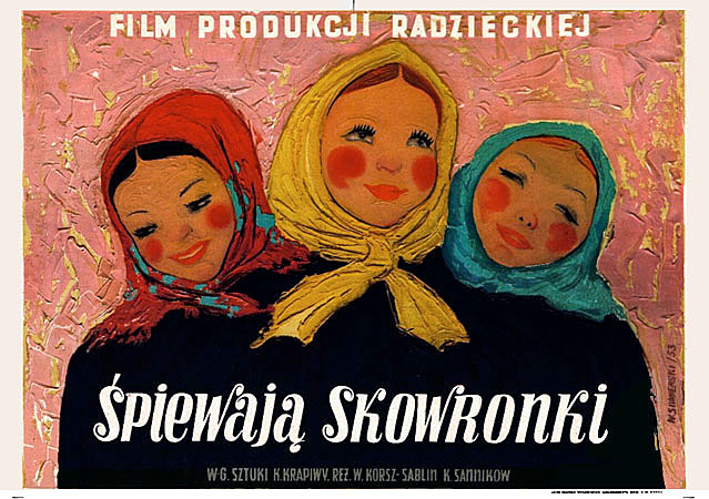Поют жаворонки (1953) постер