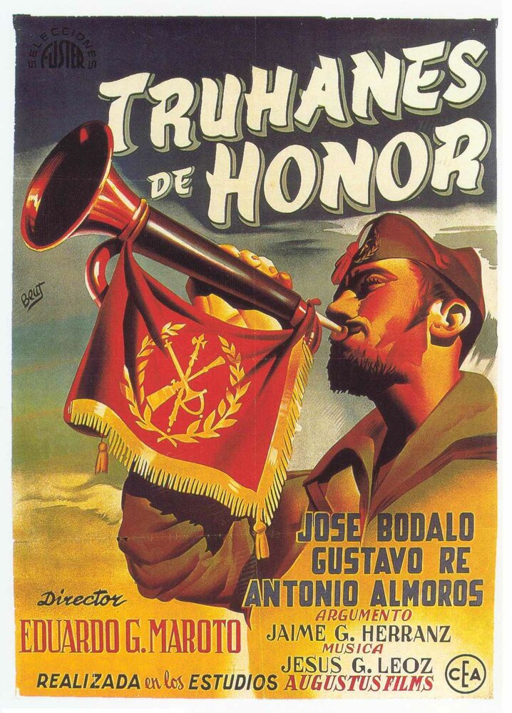 Truhanes de honor (1950) постер