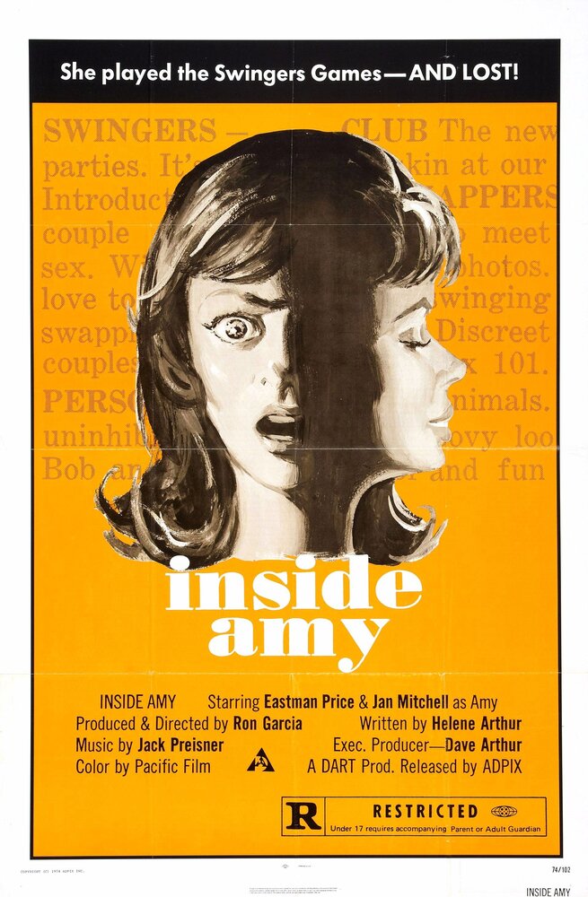 Inside Amy (1974) постер