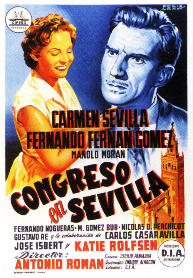 Congreso en Sevilla (1955) постер