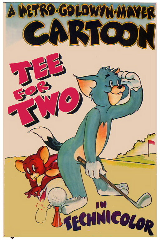 Игра в гольф (1945) постер