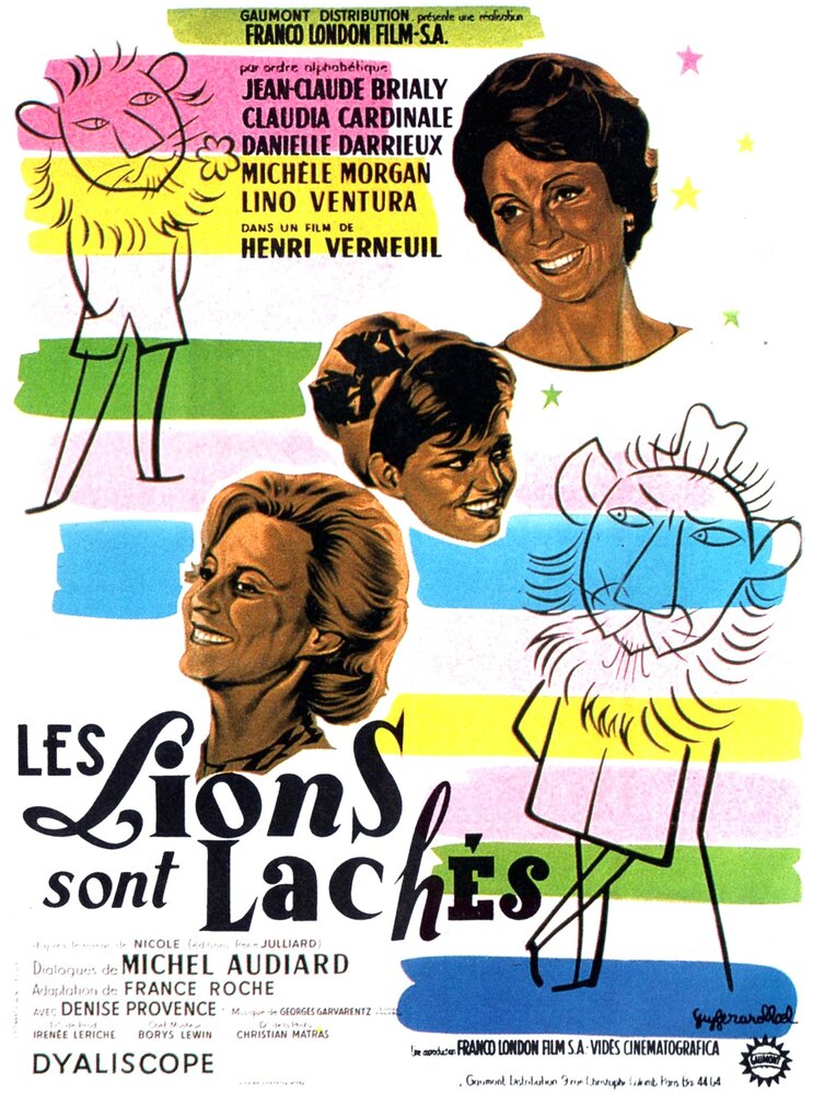 Львы на свободе (1961) постер