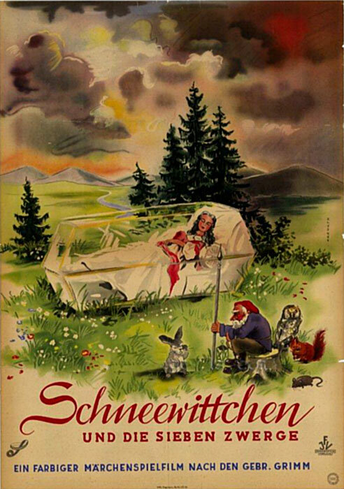 Белоснежка и семь гномов (1955) постер
