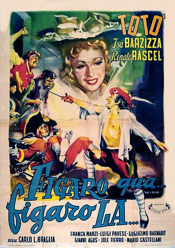 Фигаро здесь, Фигаро там (1950) постер