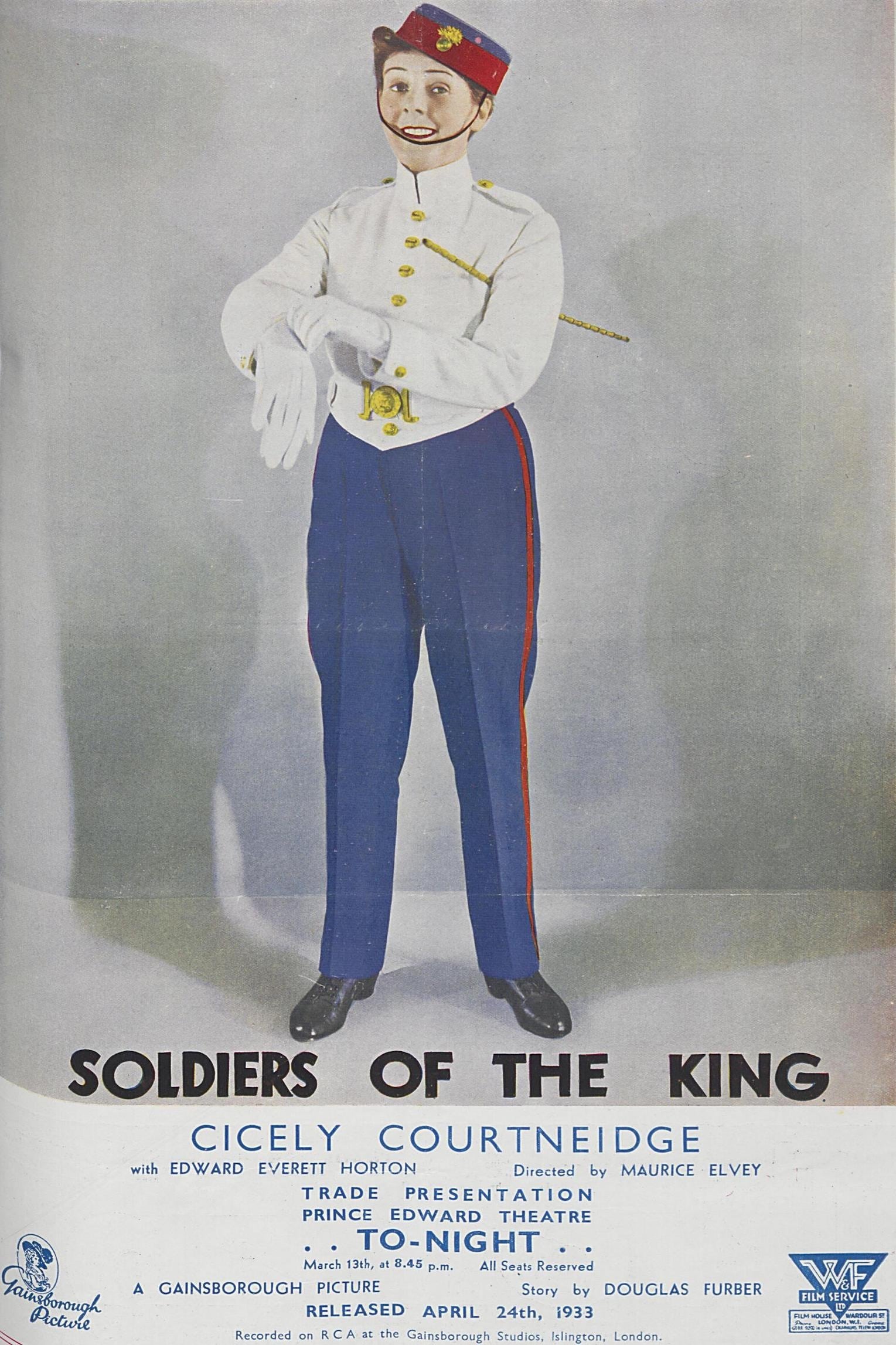 Soldiers of the King (1933) постер